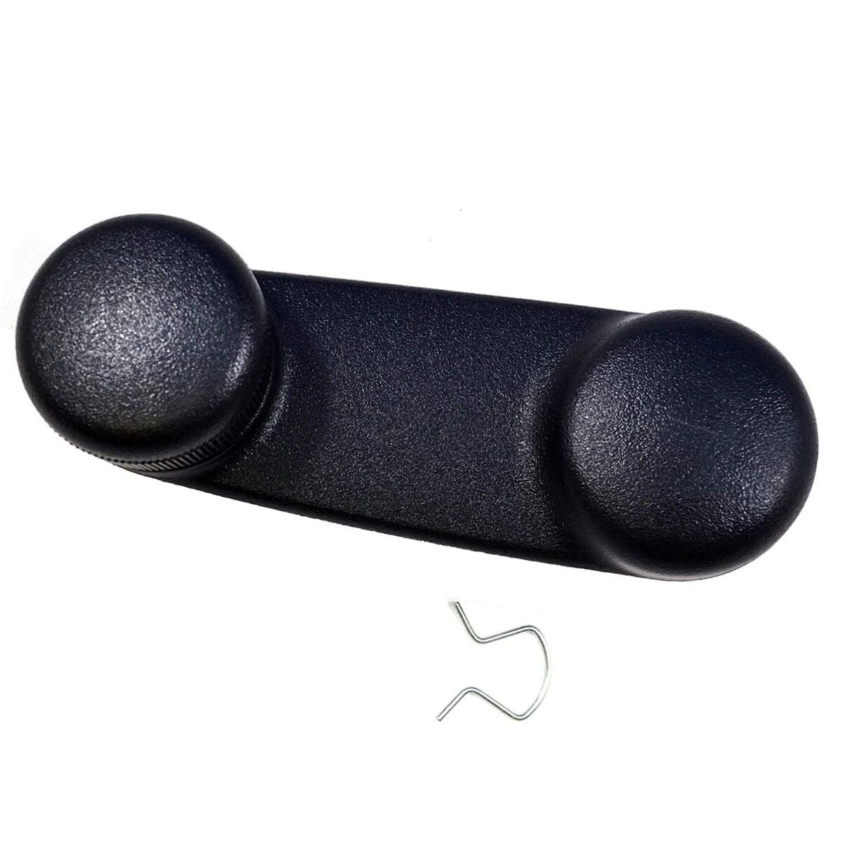 NEW Manual Window Crank Handle BLACK w/ Clip for 1997-2010 JEEP Wrangler Base