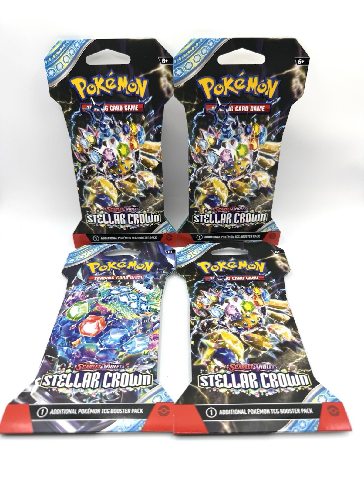 Pokemon TCG Scarlet & Violet Stellar Crown Sleeved Booster Pack Random Art