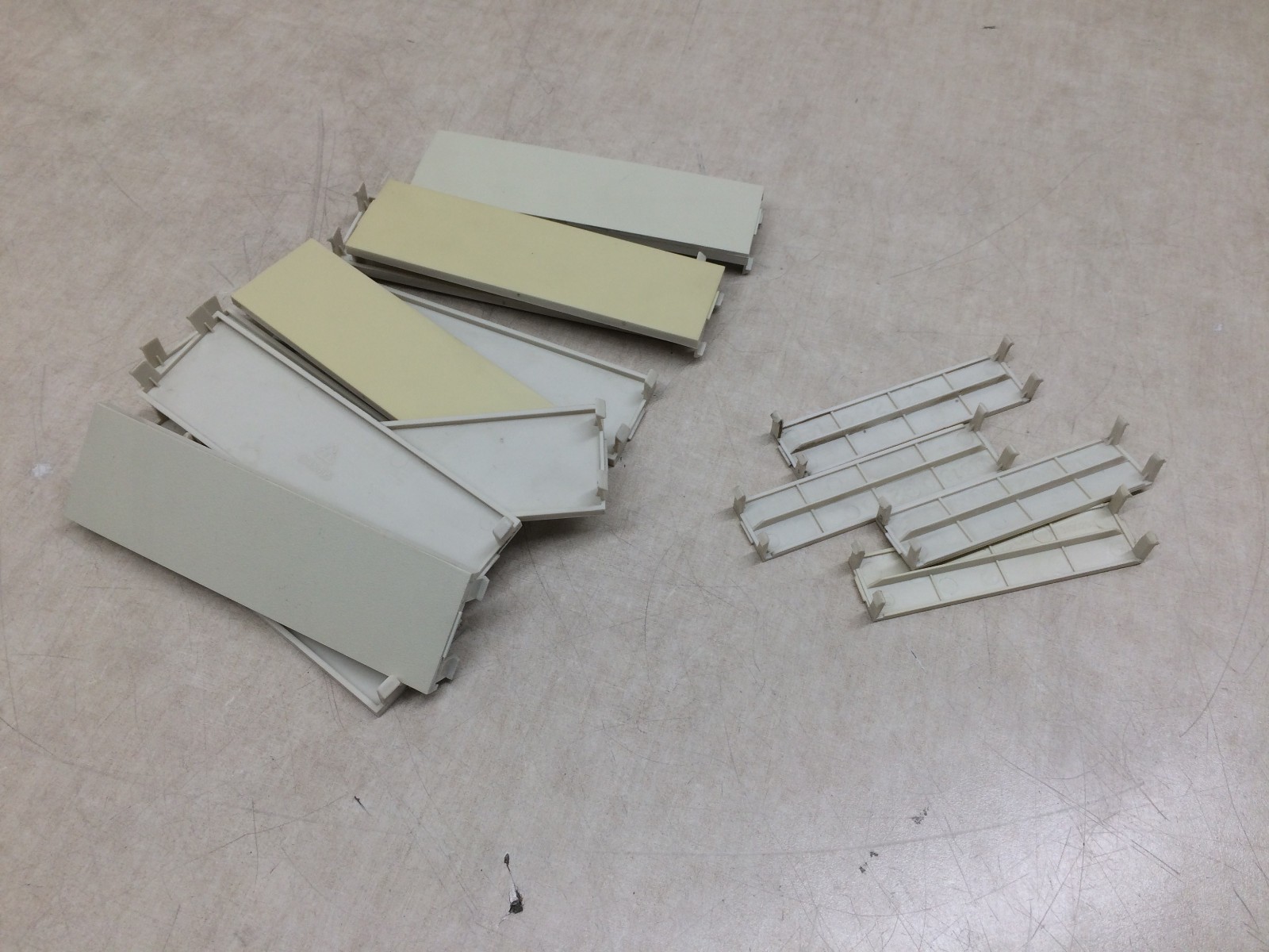 Lot of 14 Vintage Computer Front Panel Covers Slot Blanks, 3145495, 3130282