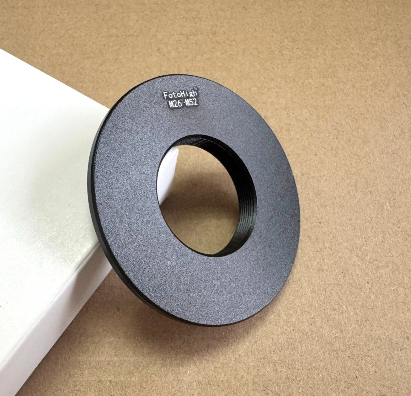 Metal Converter M26 to M52 Microscope Objective Adapter Ring for Microscope Lens