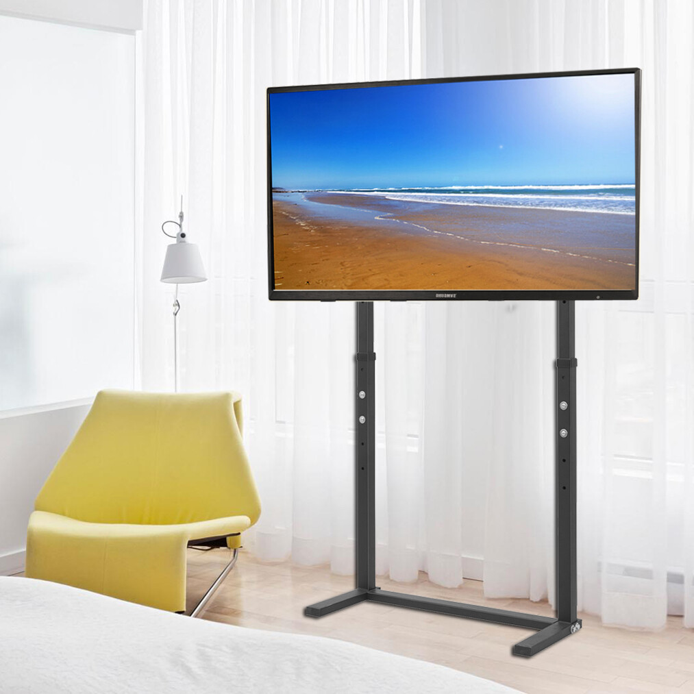 32 -100" Large TV Floor Stand Base TV Mount Holder Bracket Living Room Bedroom