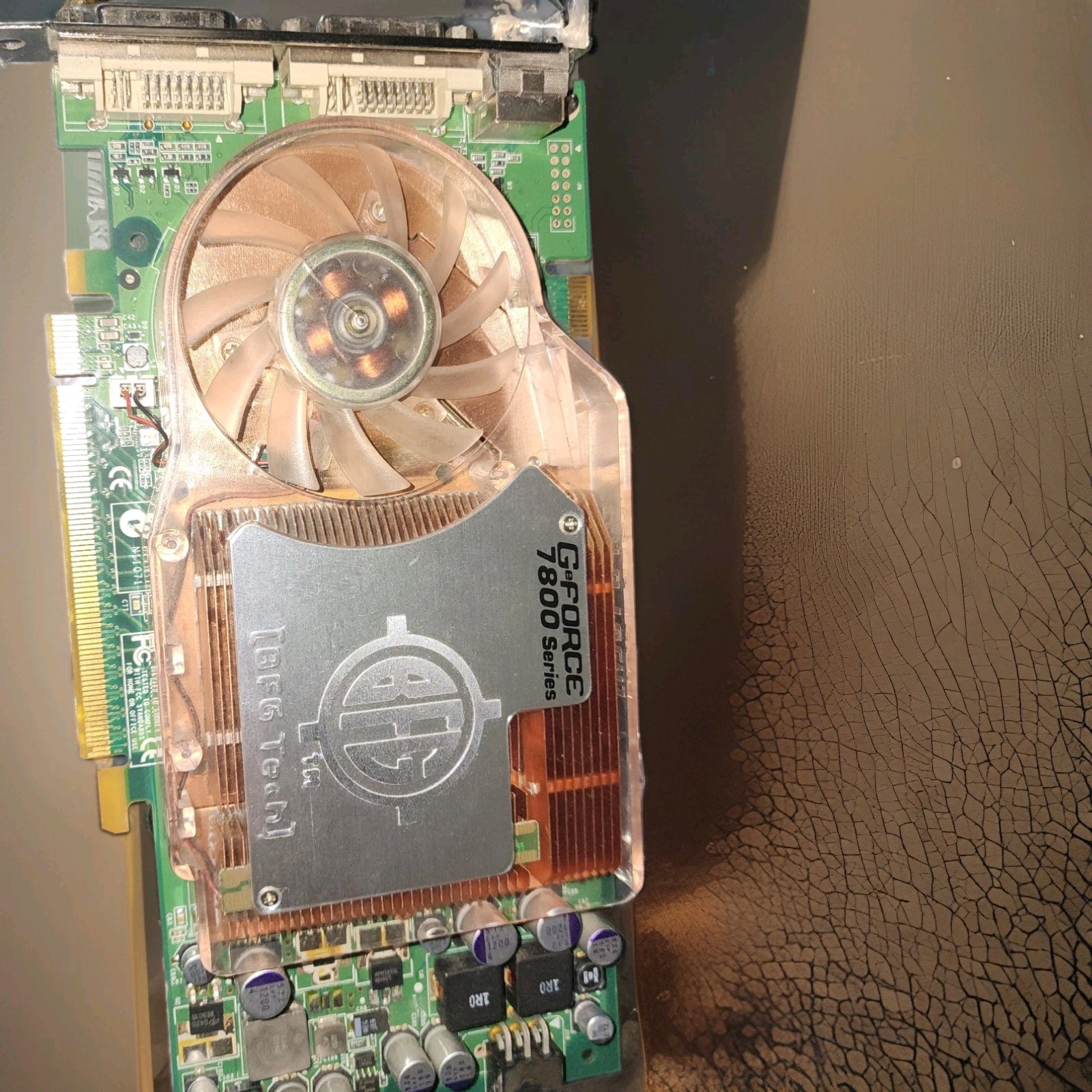 BFG GEFORCE 7800 GT OC 256MB ~BFGR78256GTOC~ GDDR3 PCIe 2xDVI-I S-VIDEO GPU