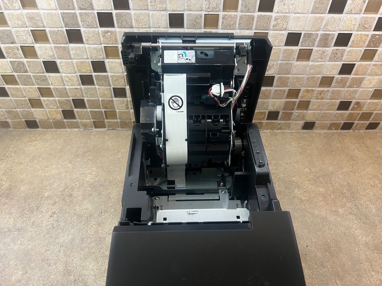 Epson TM-H6000V M253B Direct Thermal Receipt Printer Check Reader