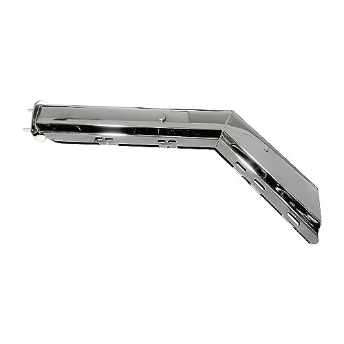 Pair Chrome Angled Spring Loaded Mud Flap Hanger Chrome Mudflap Hanger Kit
