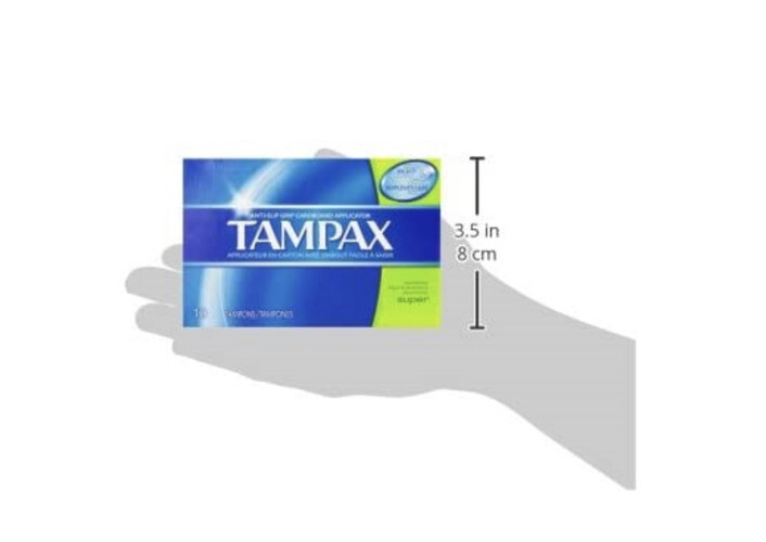 Tampax Cardboard Applicator 10 Tampons And Super Absorbency