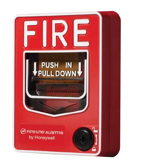 Firelite BG-12LX Addressable Emergency Pull Station