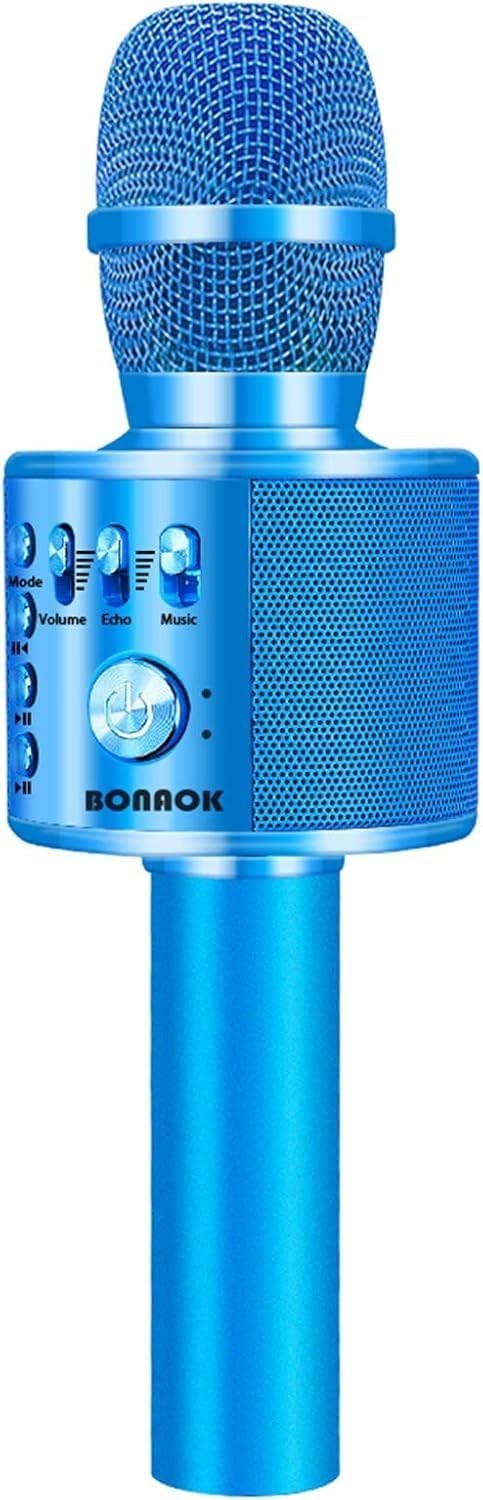 Wireless Karaoke Microphone and Speaker Combo for All Smartphones & PCs