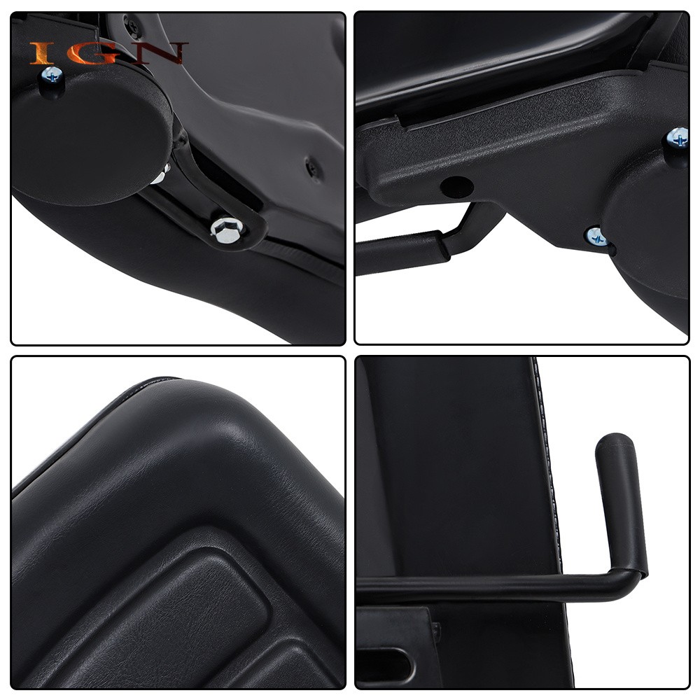 Universal Tractor Forklift Seat Waterproof Adjustable Fold Down Forklift Seat