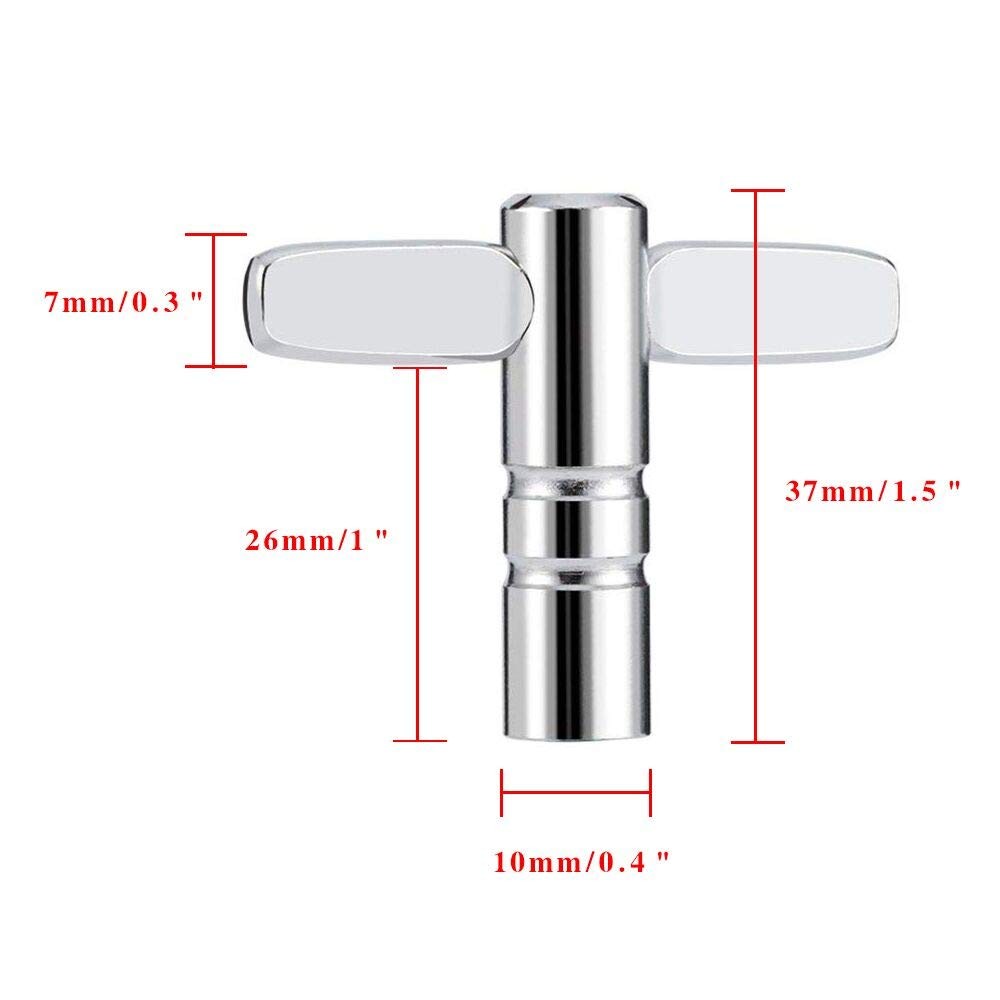 Universal Drum Tuning Key & Continuous Motion Speed Key for Drummers Accessories