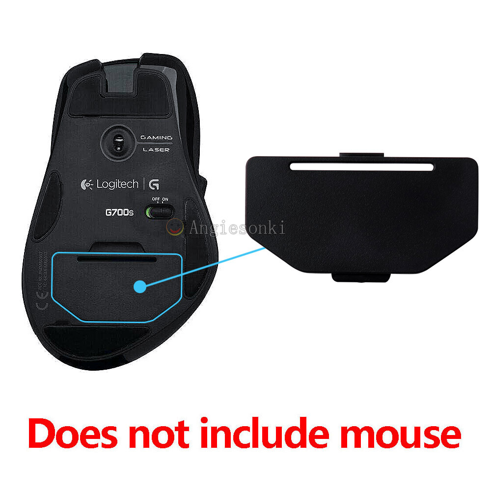 Battery Door Back Cover Housing Replacement For Logitech G700 G700s Mouse