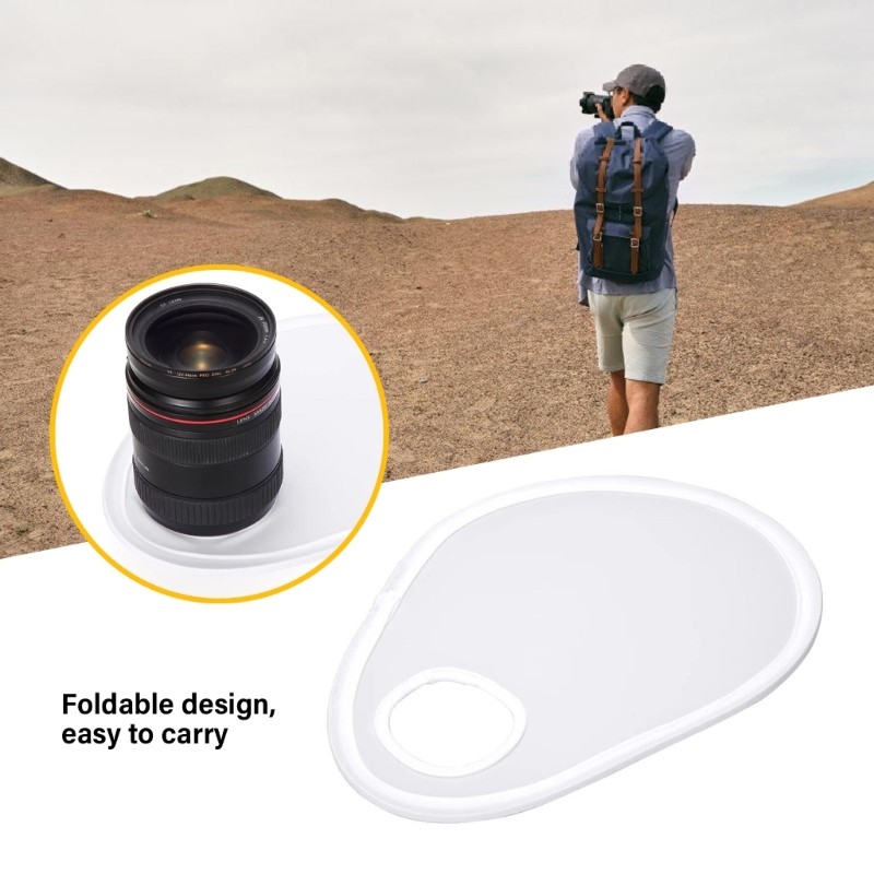 Natural Light Camera Flashes Diffuser Foldable Softbox 30cm Photo Enhancer