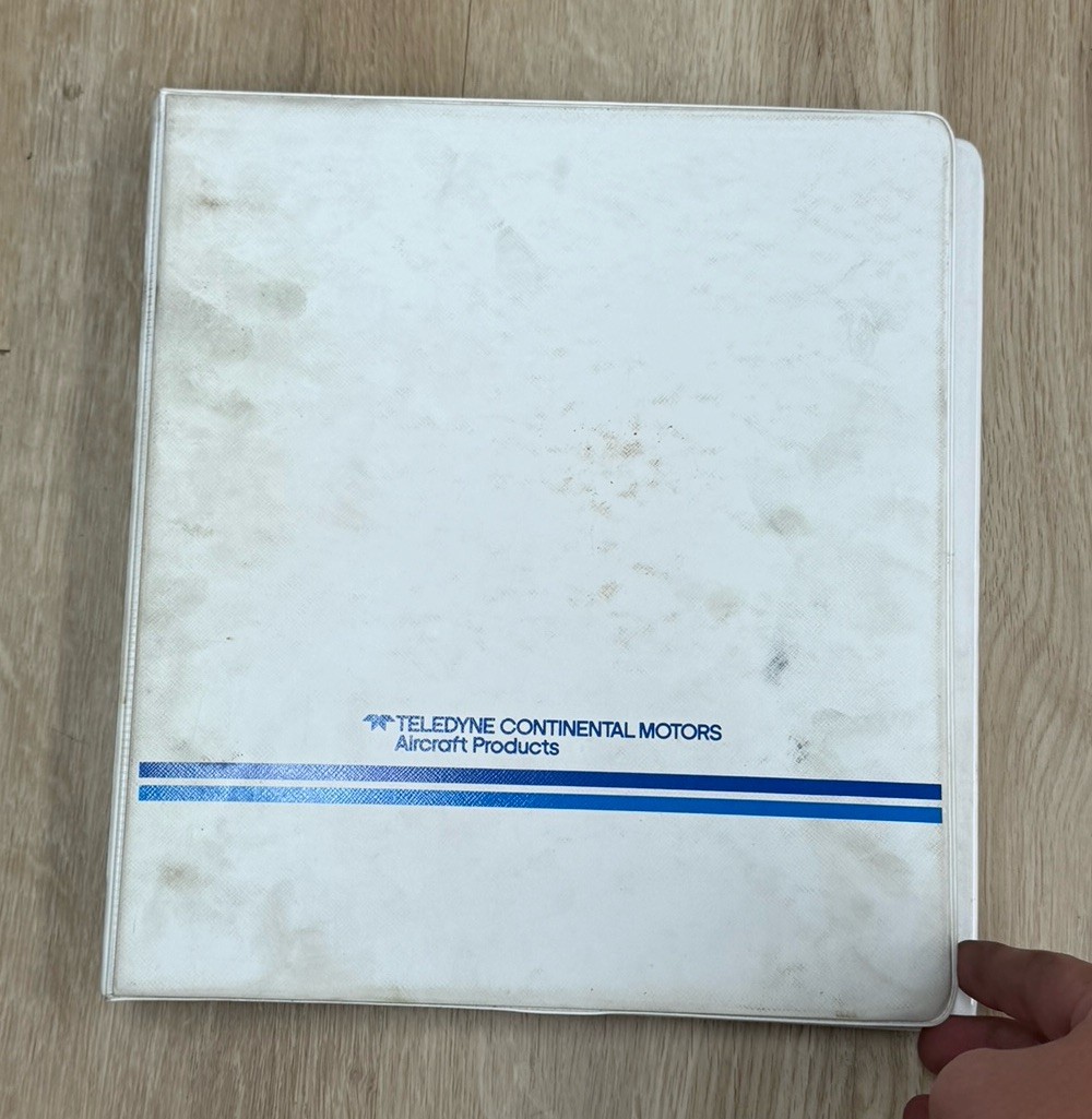 Teledyne Continental Motors IO-520 Series Aircraft Engine Overhaul Manual, 1992