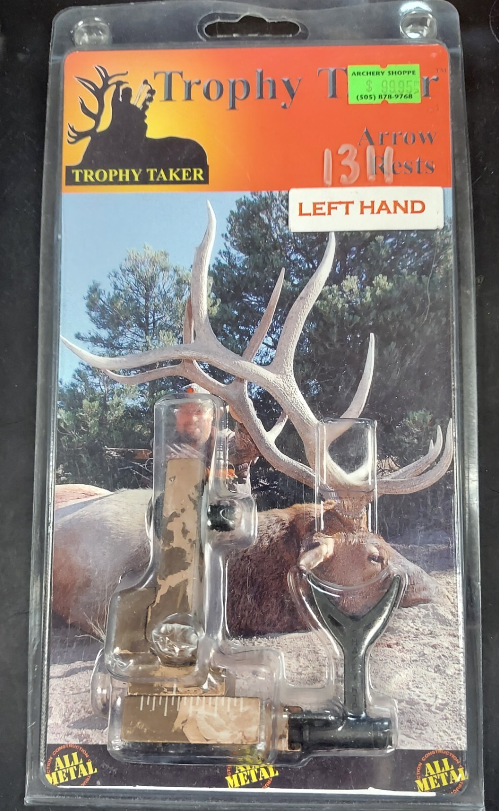 TROPHY TAKER PRONGHORN LEFT HAND ARCHERY ARROW REST BLACK - 0214#8