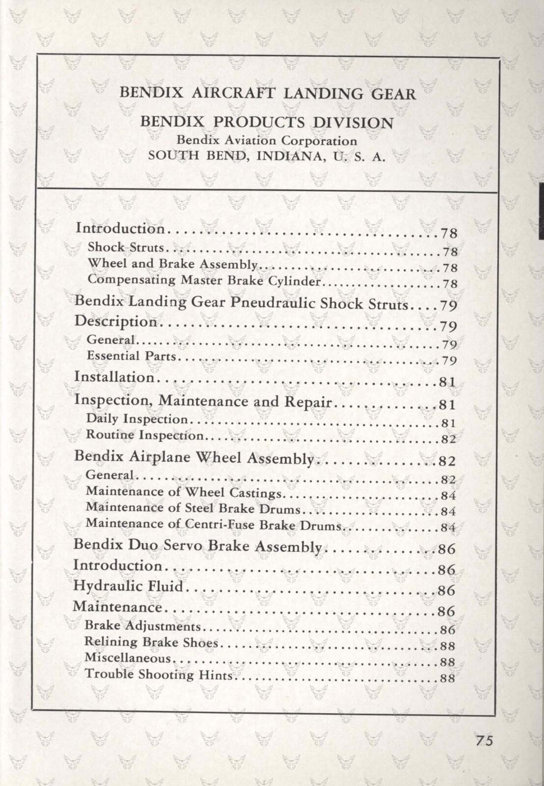 1943 Bendix Aviation Equipment Service Guide - Digital Scan 441 pages