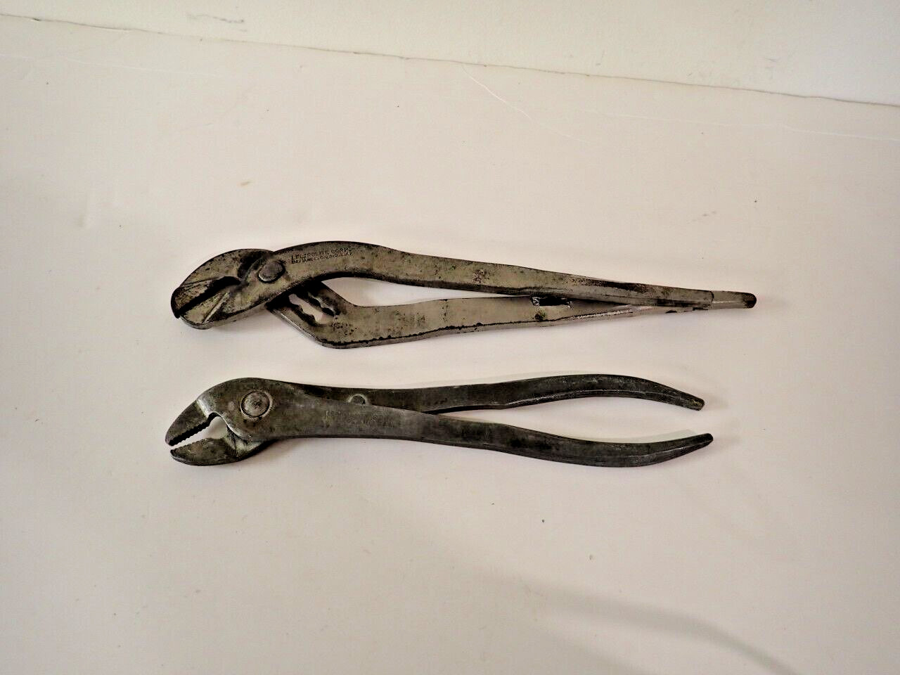 Vintage Lectrolite  9-3/4"  and  8" Adjustable Pliers
