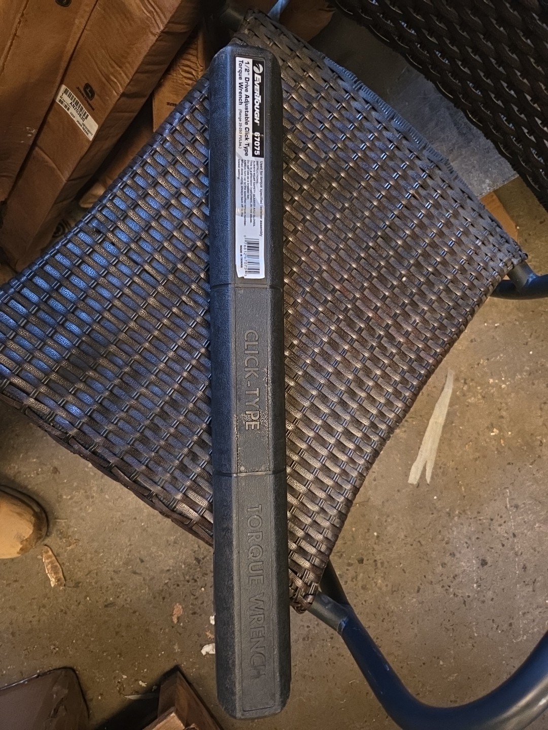 Evertough 1/2 Dr Torque Wrench 67075 Adjustable