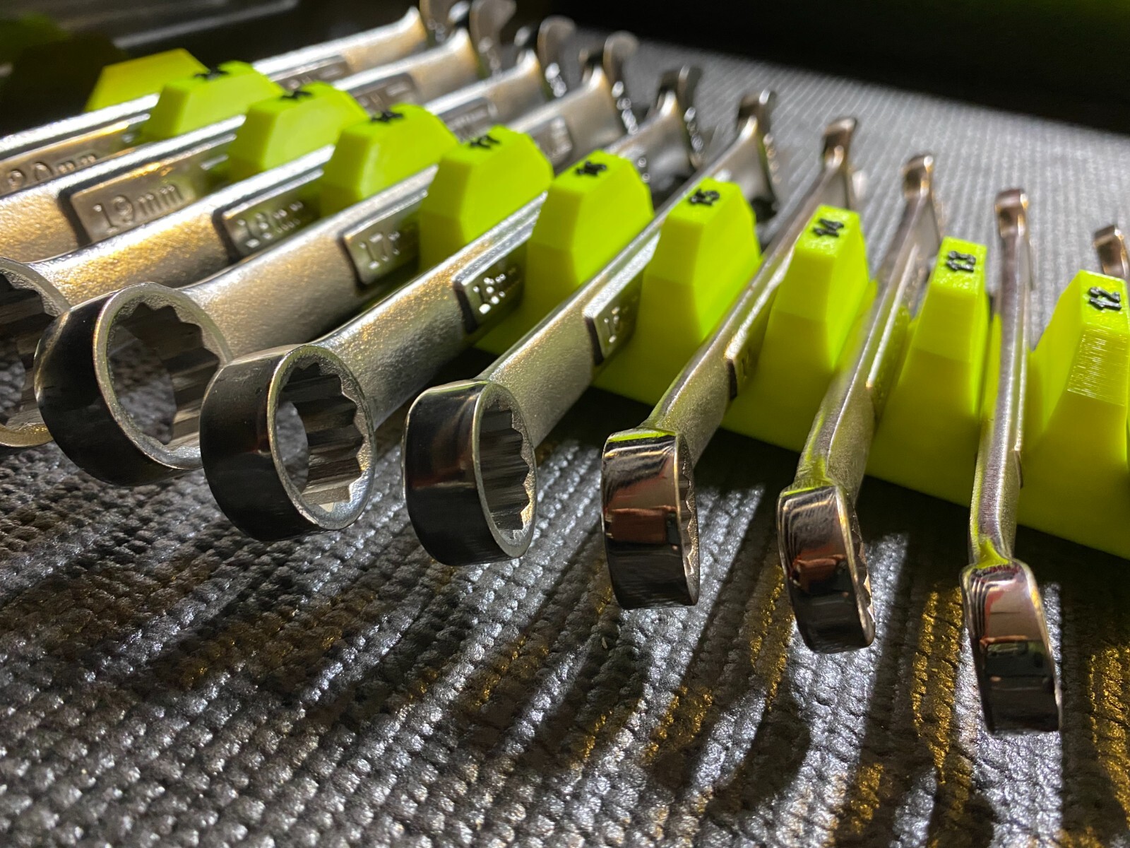 QRT Mag Lock Slanted Wrench Organizer Racks