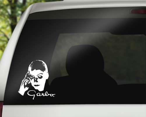 Greta Garbo Vinyl Sticker / Decal Grand Hotel Ninotchka Camille Anna Karenina