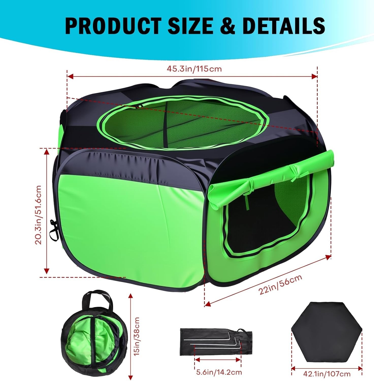 Chicken Brooder Box for Chick Starter Kit Upgrade Three-Sided Mesh Window Bro...