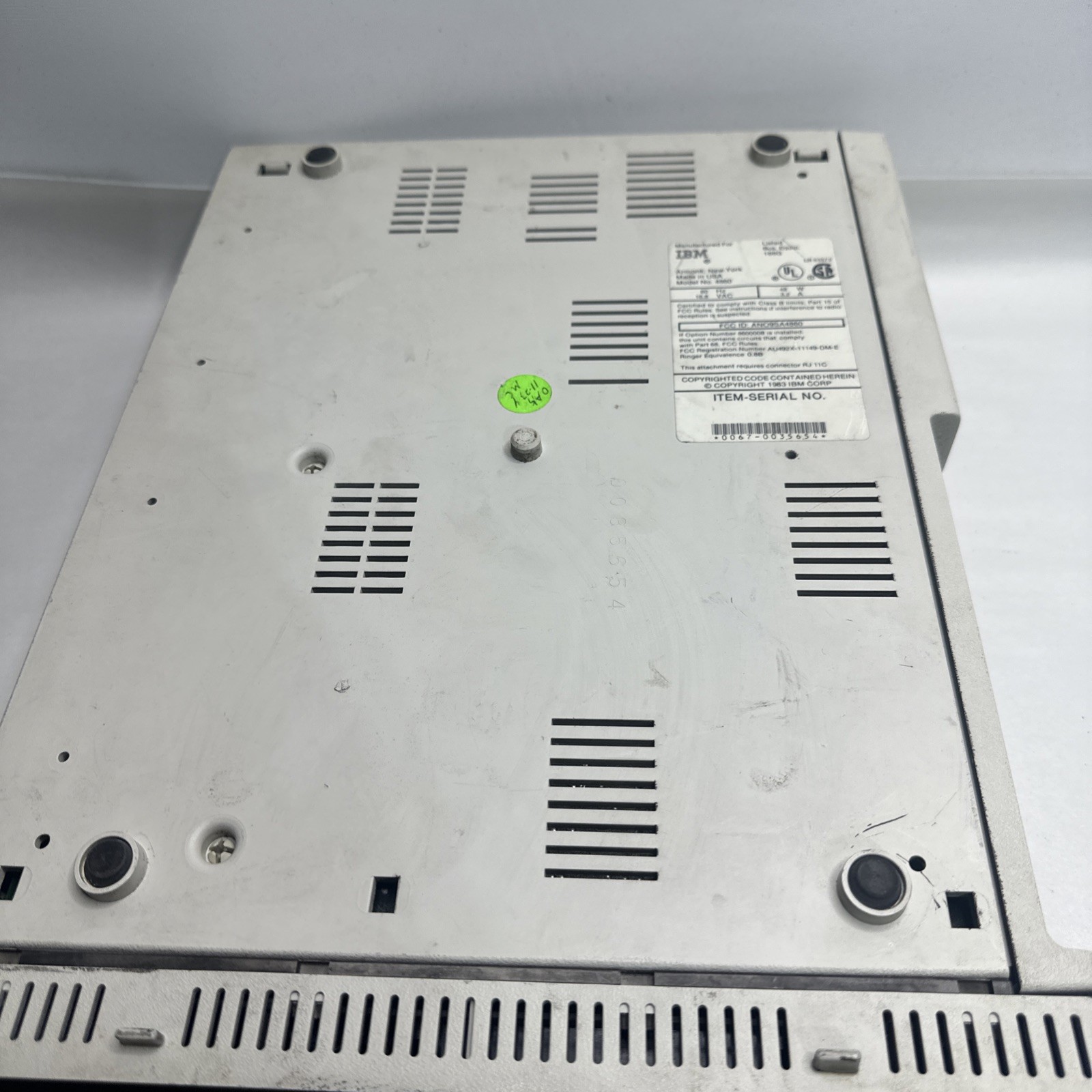 Vintage IBM PCjr Model 4860 Computer 1983 Untested As-Is