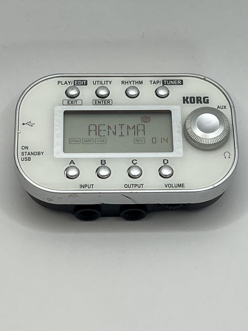 KORG PANDORA mini PX mini Multi Guitar Effect Processor Silver