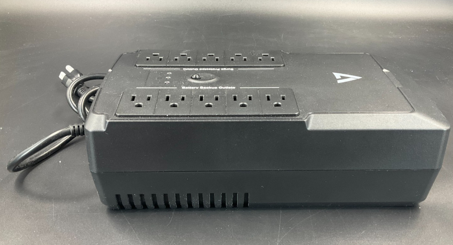 V7 550VA UPS1DT550-1N ❤️️ ✅ ❤️ ✅ ❤️️ ✅ ❤️ NEW! OPEN BOX! ❤️️ ✅ ❤️ ✅ ❤️️ ✅ ❤️