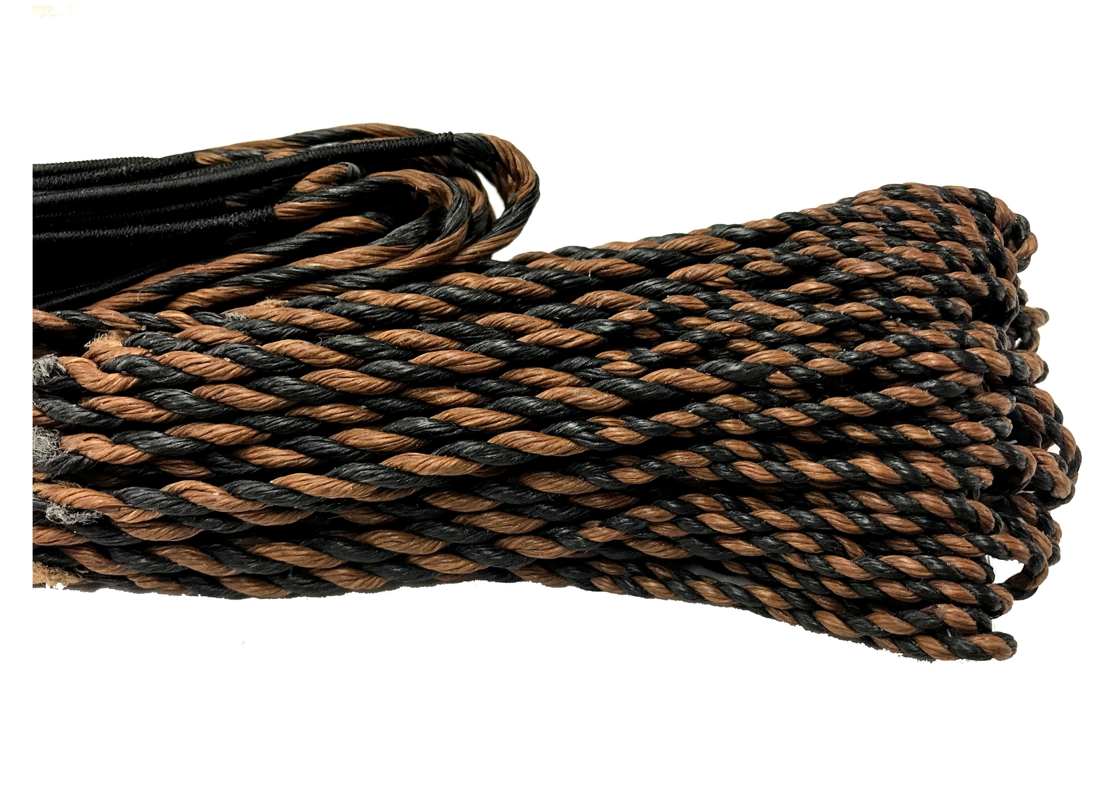 Flemish Longbow Bowstring - D97 - Black & Tan