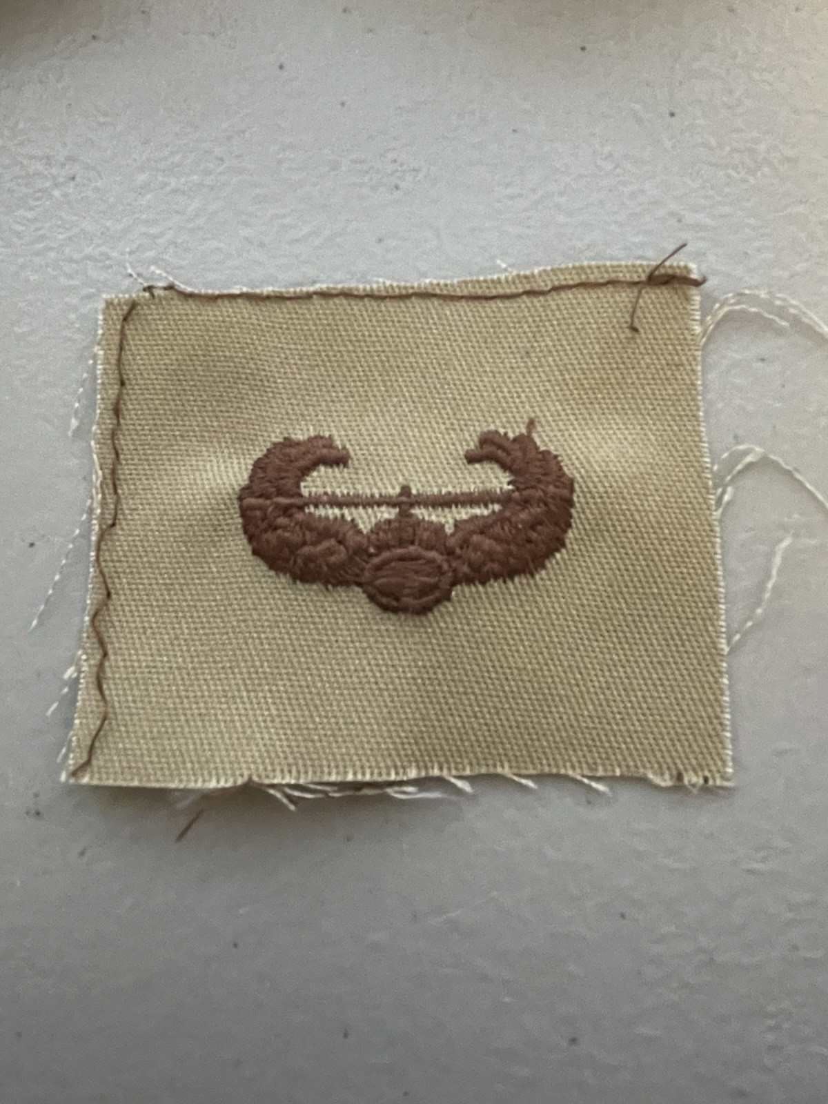 US Army Air Assault Badge Desert DCU Patch NOS #022825-5