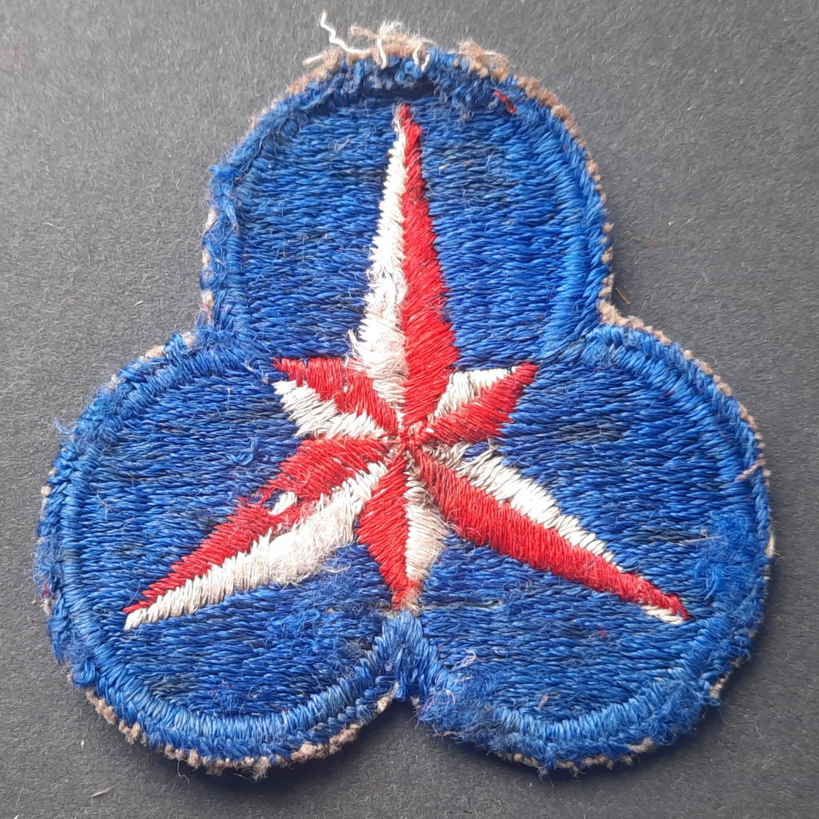 Original WWII Patch US Army 36 Corps XXXVI Cut Edge SSI Shoulder Sleeve Insignia