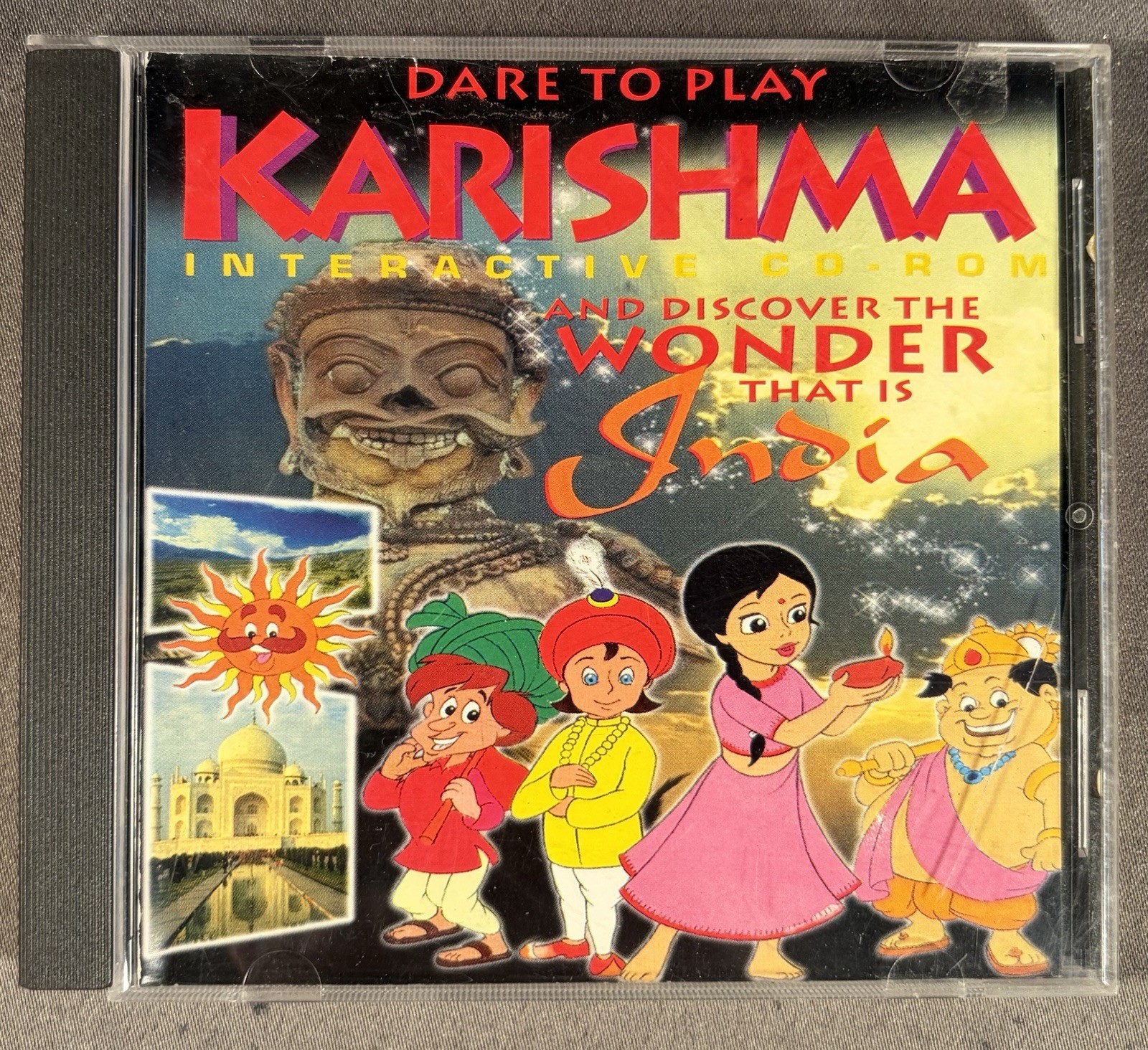Dare To Play Karishma - Discover Wonder that is India (PC Game CD-ROM) Free Ship