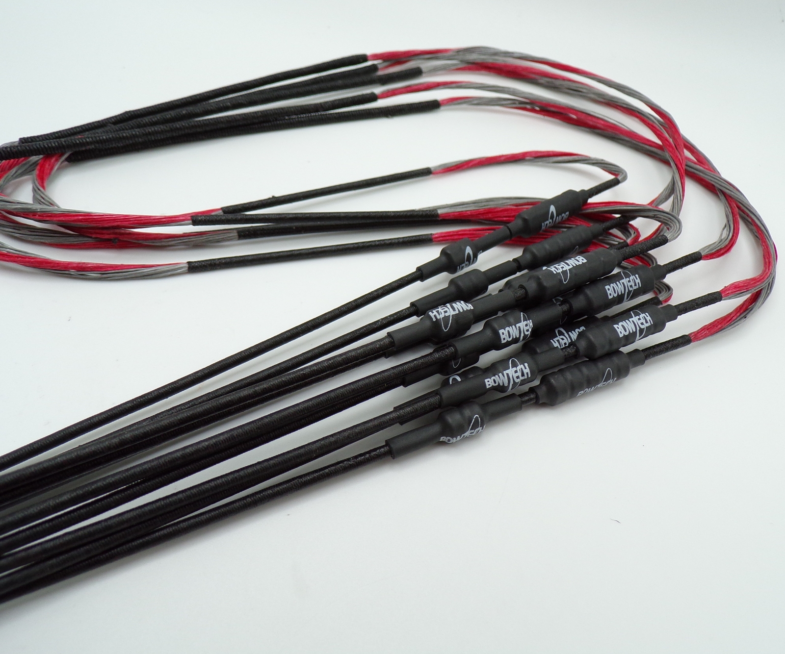 Bowtech Destroyer 350 (Red & Silver) OEM String & Cable (Full Set)