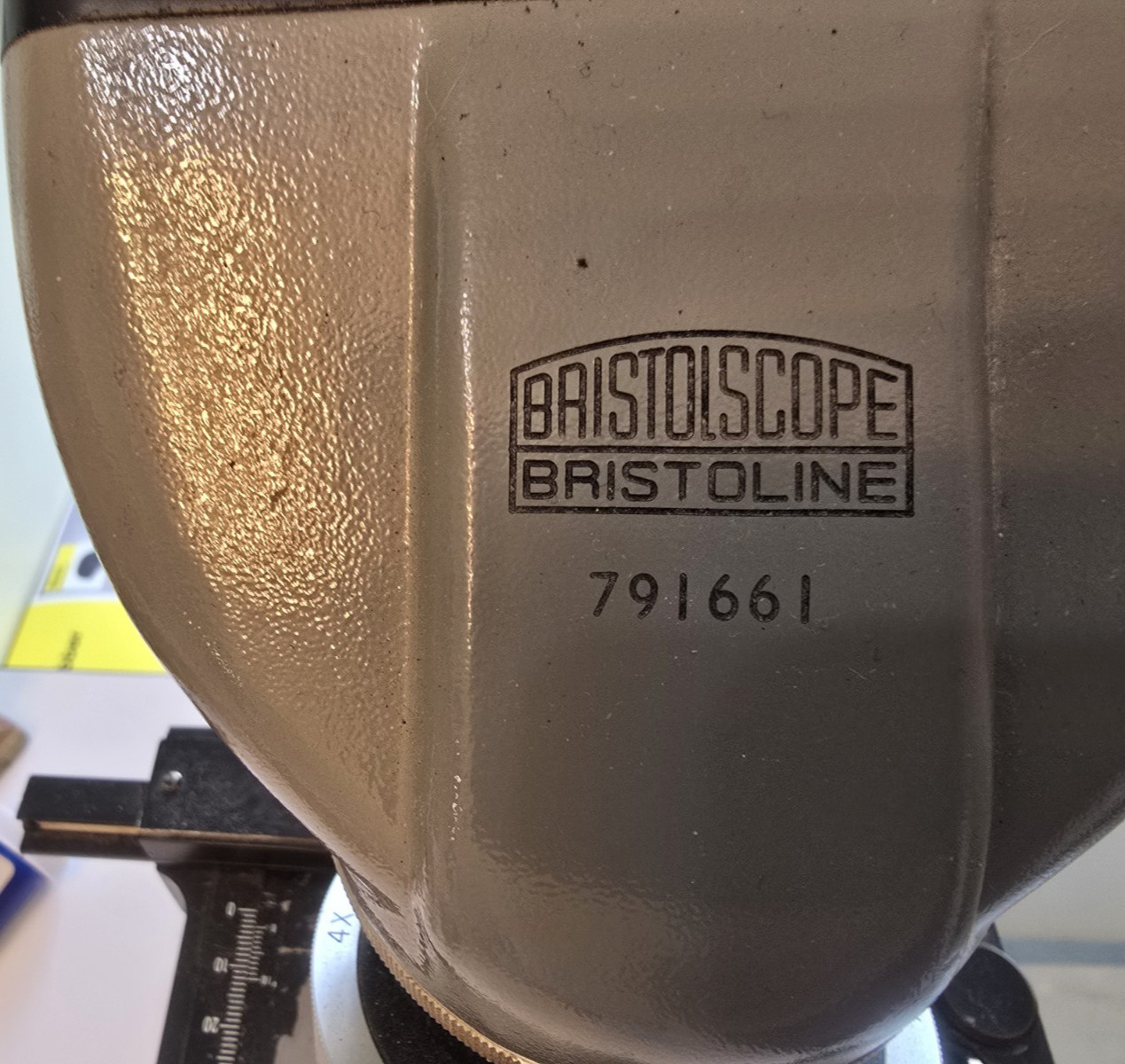Bristoline Microscope w/ 10x, 40x, and 100x Magnification