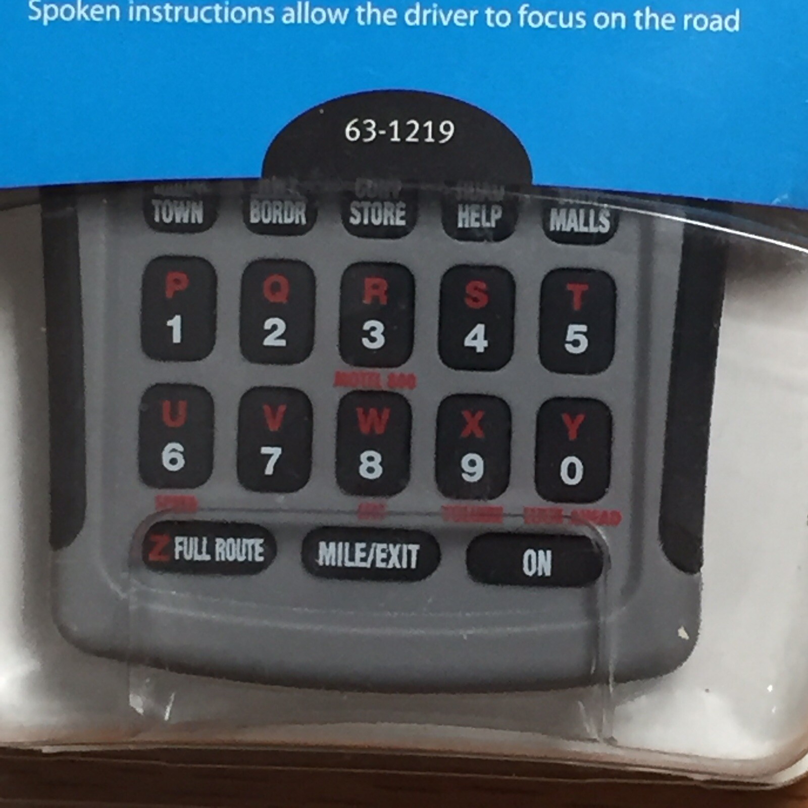 Talking Road Map RadioShack Handheld Navigator 63-1219