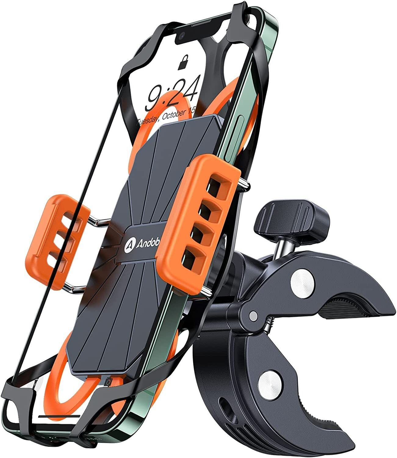 andobil Bike Phone Mount Super Stable on Bumpy Road] Motorcycle Phone Mount Un