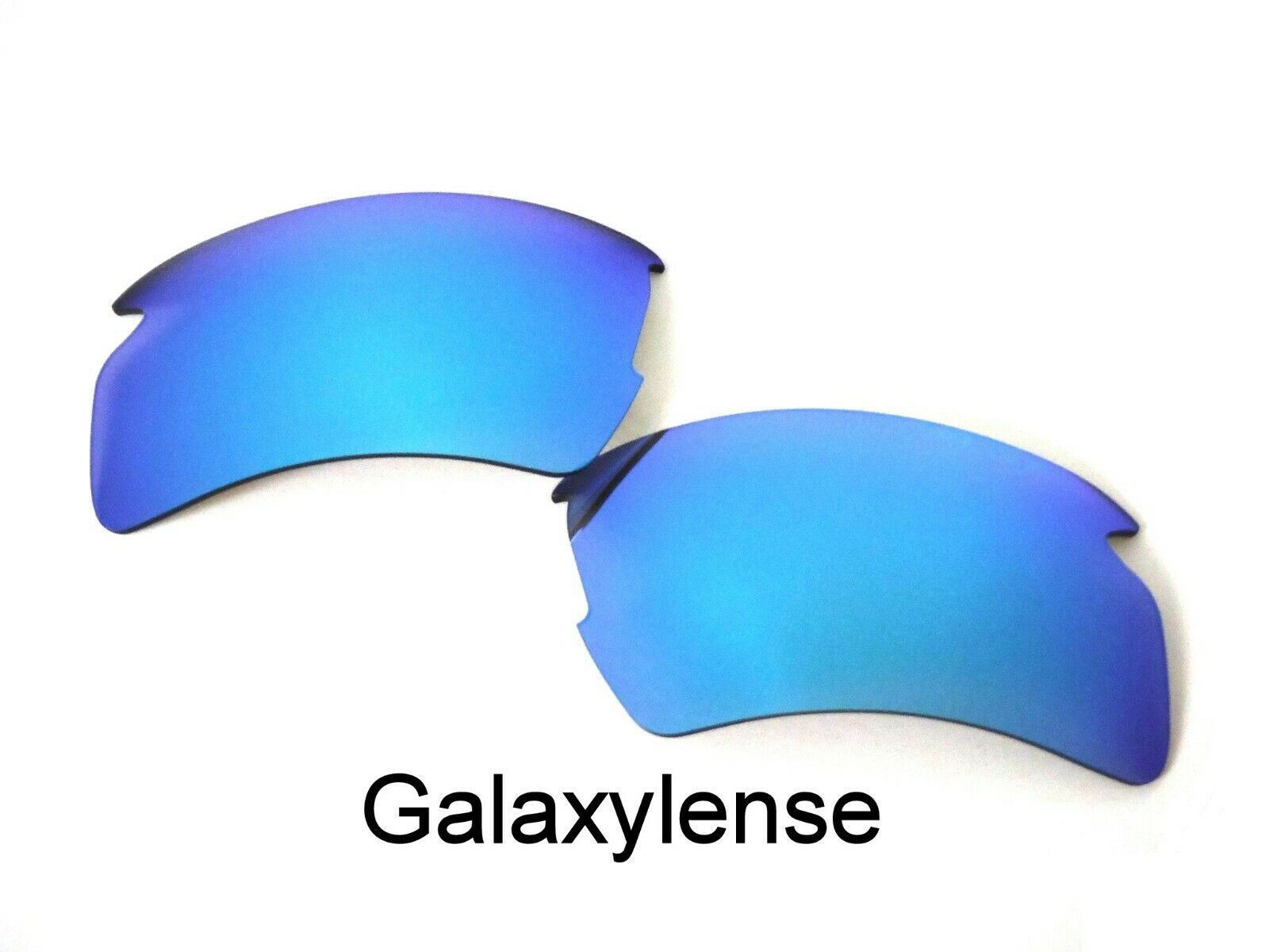 Galaxy Replacement Lens For Oakley Flak 2.0 XL Sunglasses Ice Blue Polarized