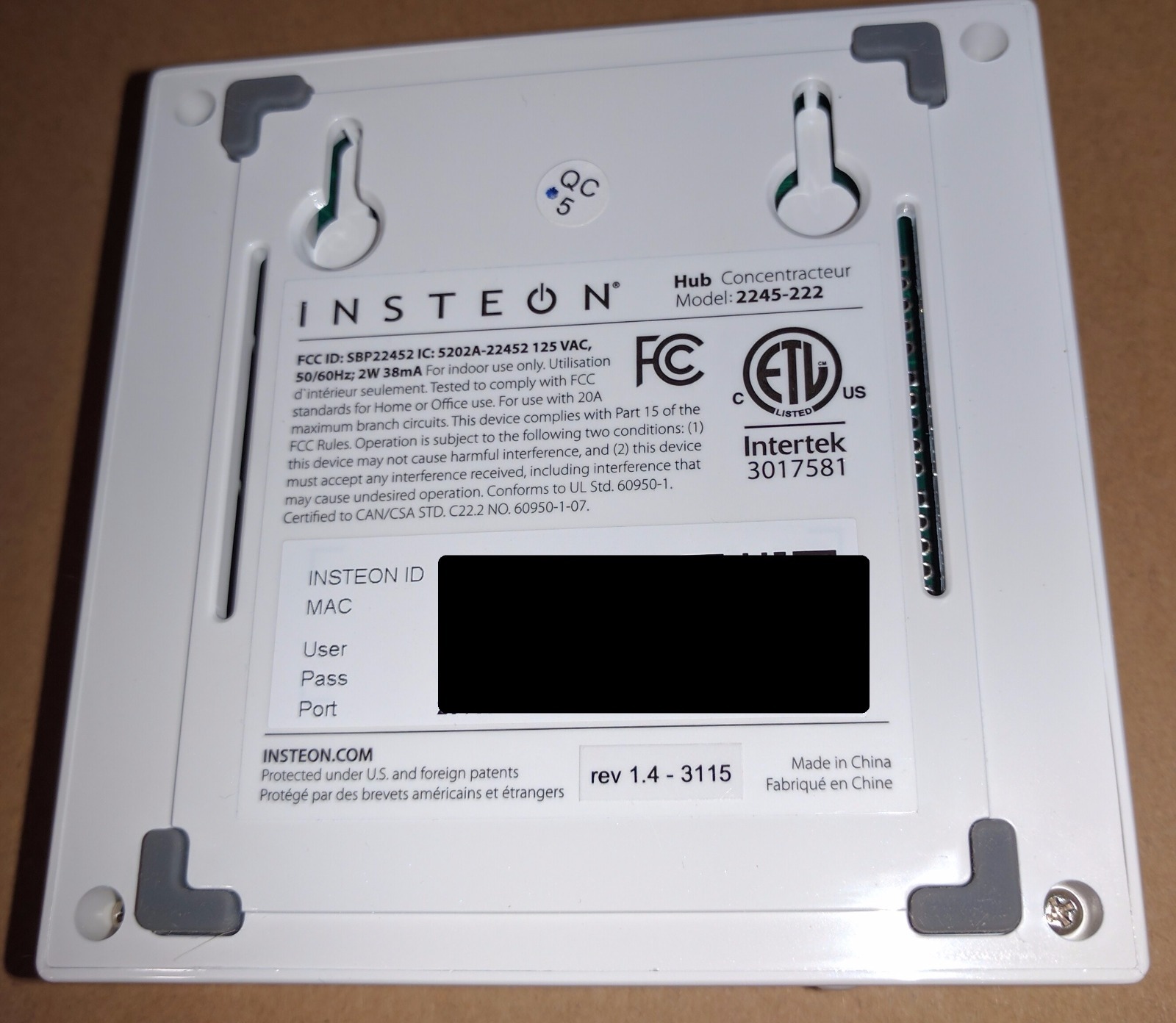 ** NEW ** INSTEON 2245-222 Central Controller Hub ** Works with Alexa / Echo **