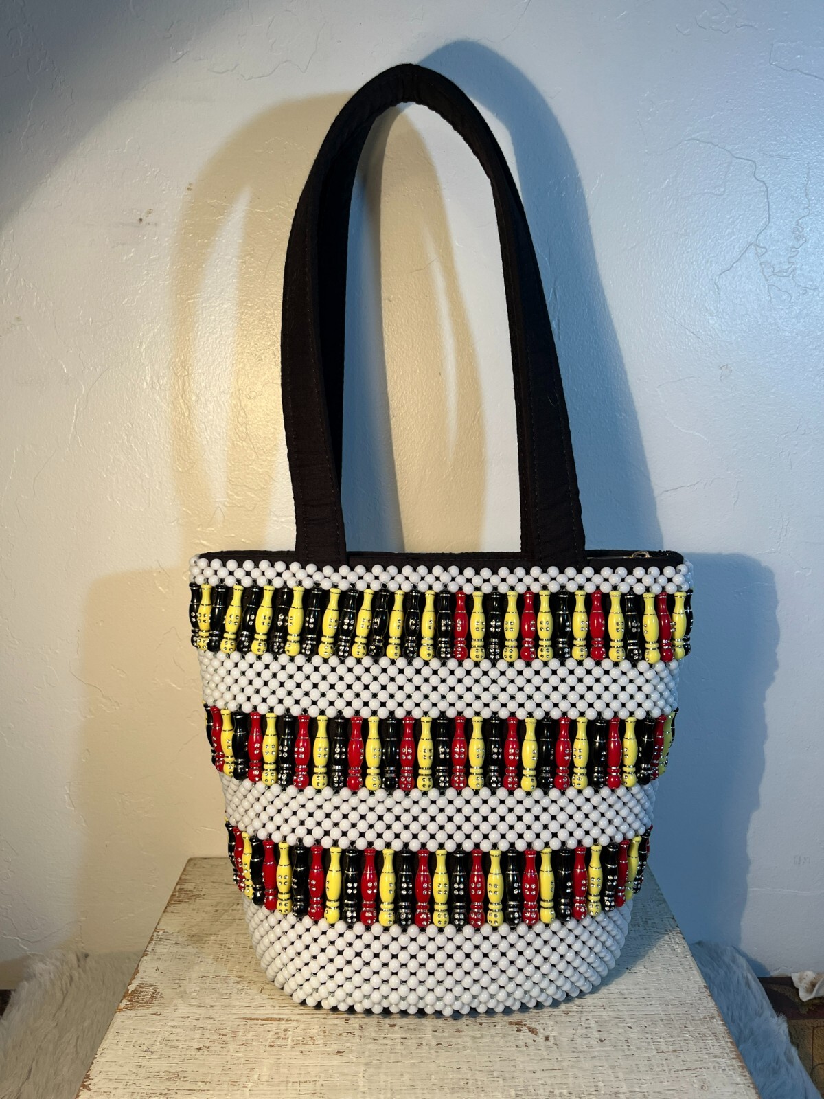 Kenyan Beaded Handbag / Unique Purse Fun