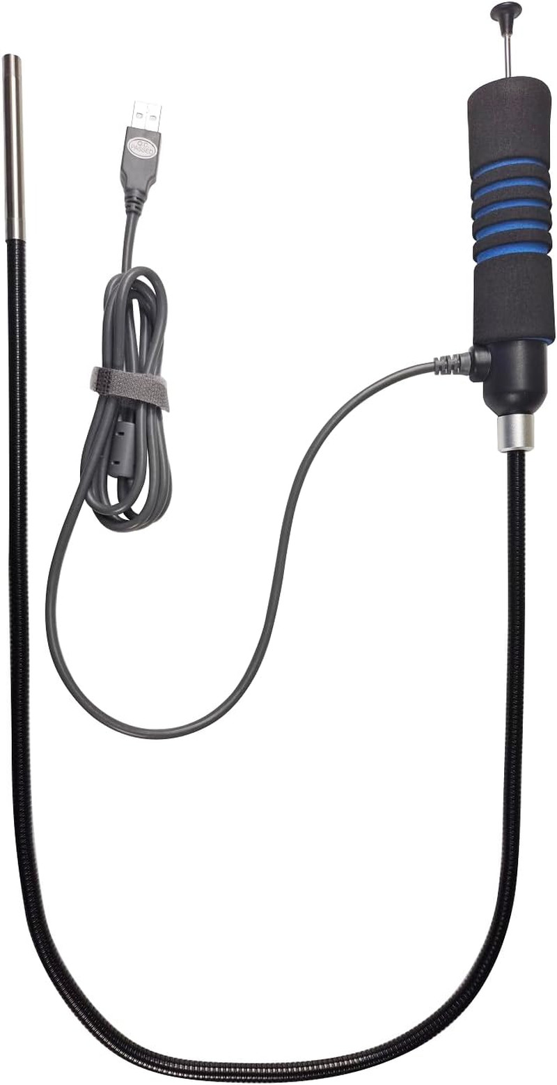 Grabber Borescope Retrieval Pickup Tool with USB Camera, LED Lights, Detachable