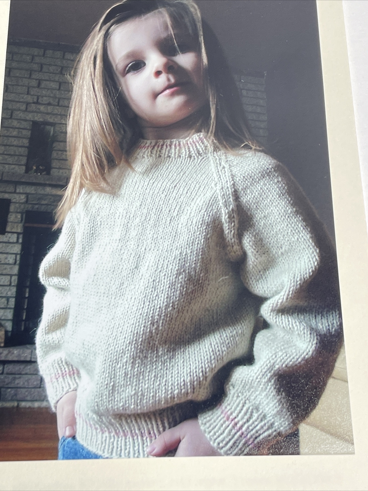 Marie Grace Designs Classic Raglan Pullover Sweater Size 2 - 12 Knitting Pattern