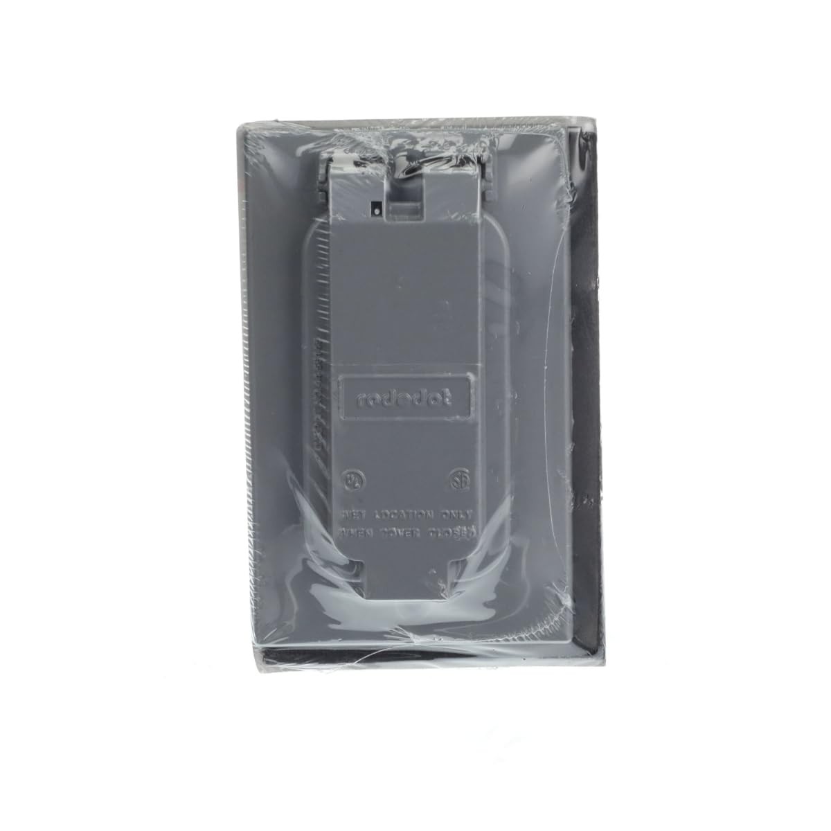 Red Dot CCGV 1-Gang 2-13/16-Inch Width by 4-9/16-Inch Height, Silver