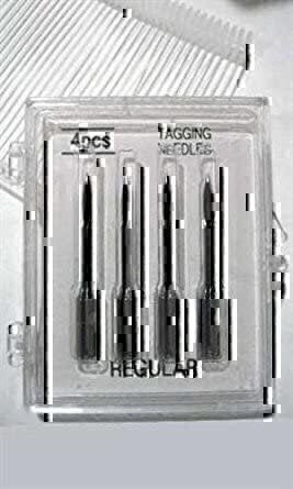 Replacement Needles for Steel Regular Tagging Gun - Box of 4