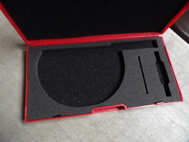 STARRETT 3-4" Micrometer Storage Case Only 1 case New