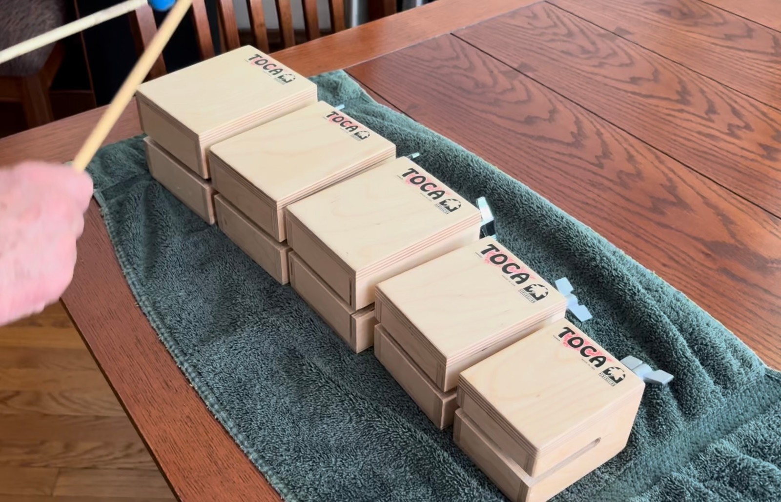 5 TOCA Templle Blocks NO STAND
