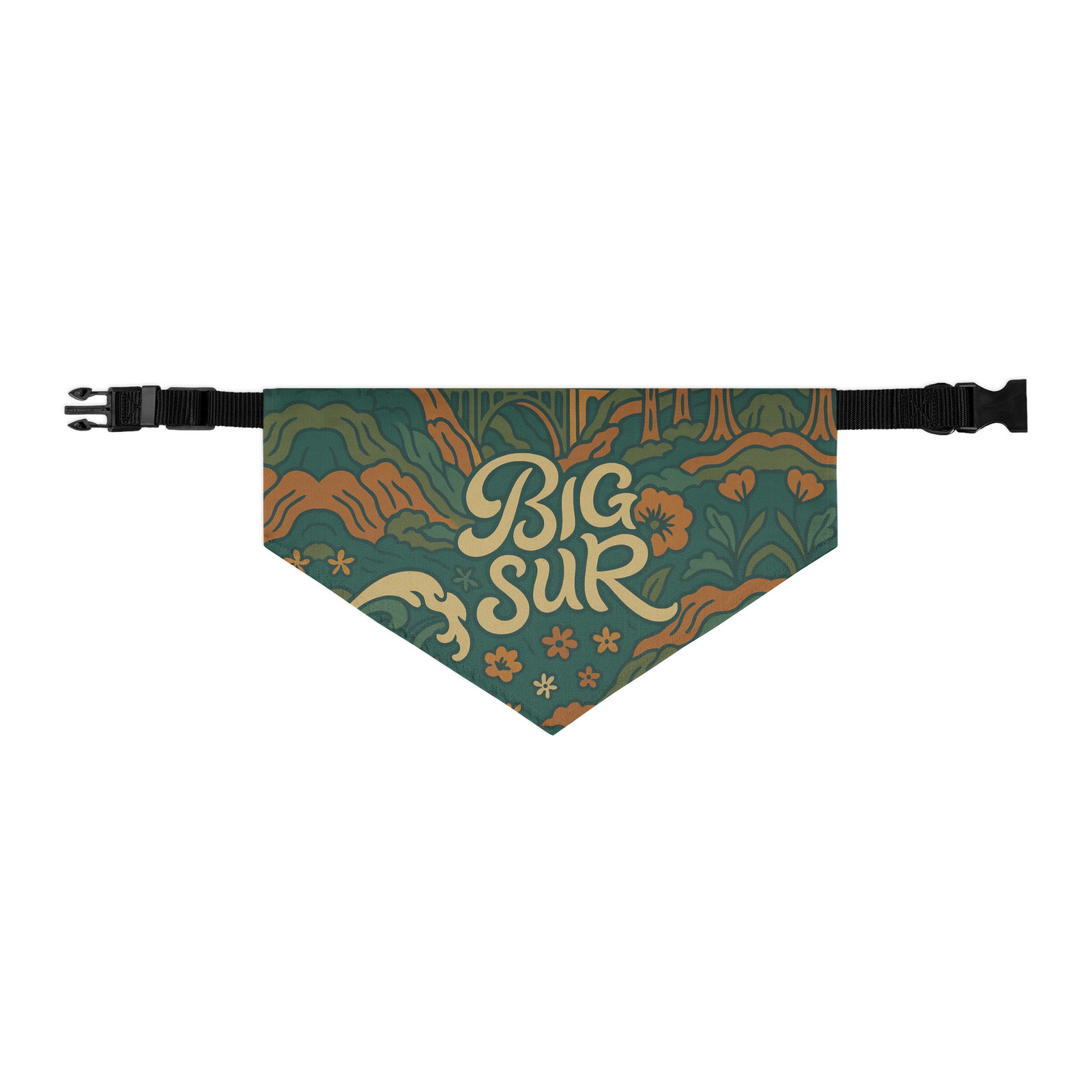 Big Sur California Pet Bandana Collar Dog