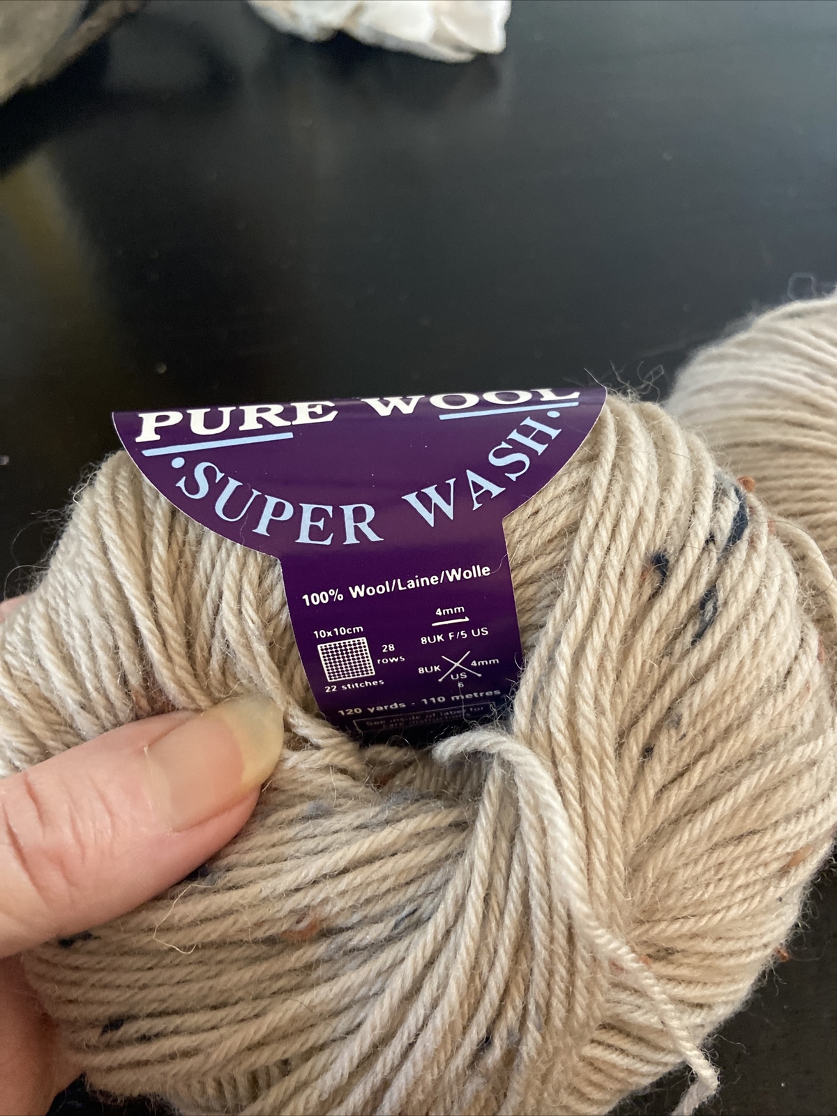 Wool Yarn Hayfield Traditional Superwash Double Knitting Pure Barra Tweed Lot 2