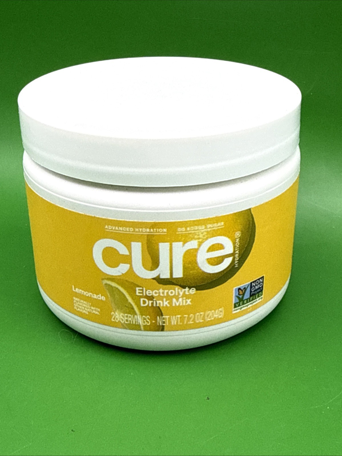 Cure Hydration Electrolyte Drink Mix Lemonade EXP 09/2026