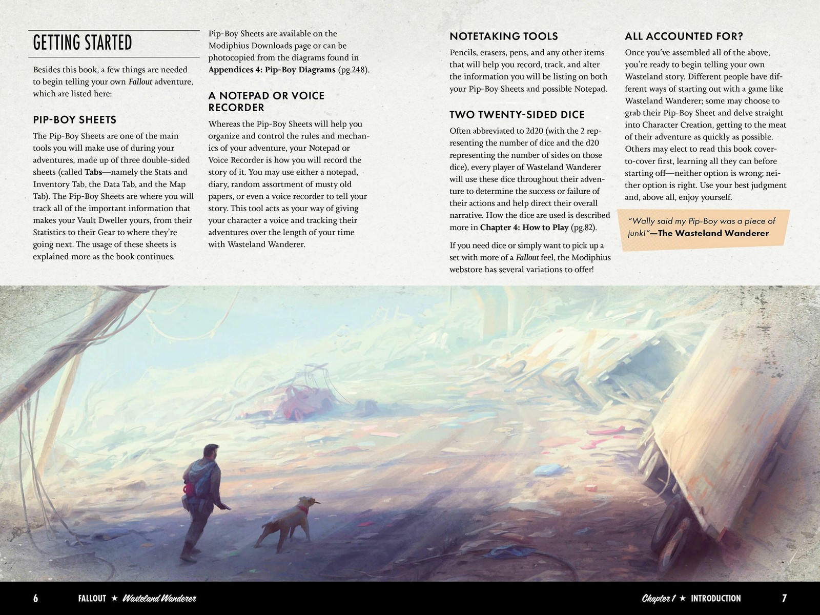 Fallout: Wasteland Wanderer - A Solo Roleplaying Game