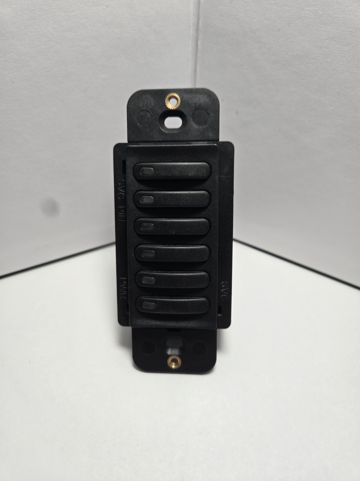 NX Lighting Controls Switch NXSW-6-BK