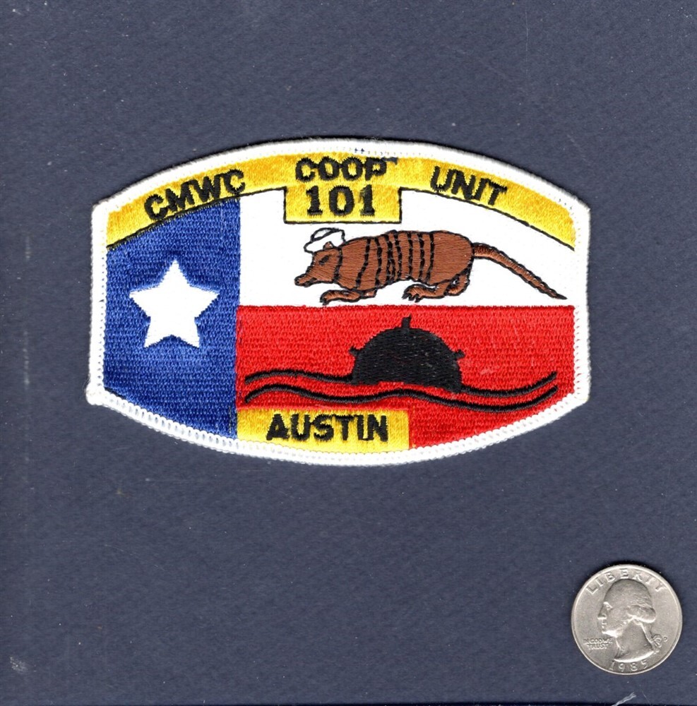 Mine Warfare Command COOP MINE UNIT 101 Austin US NAVY Ship Squadron Unit Patch