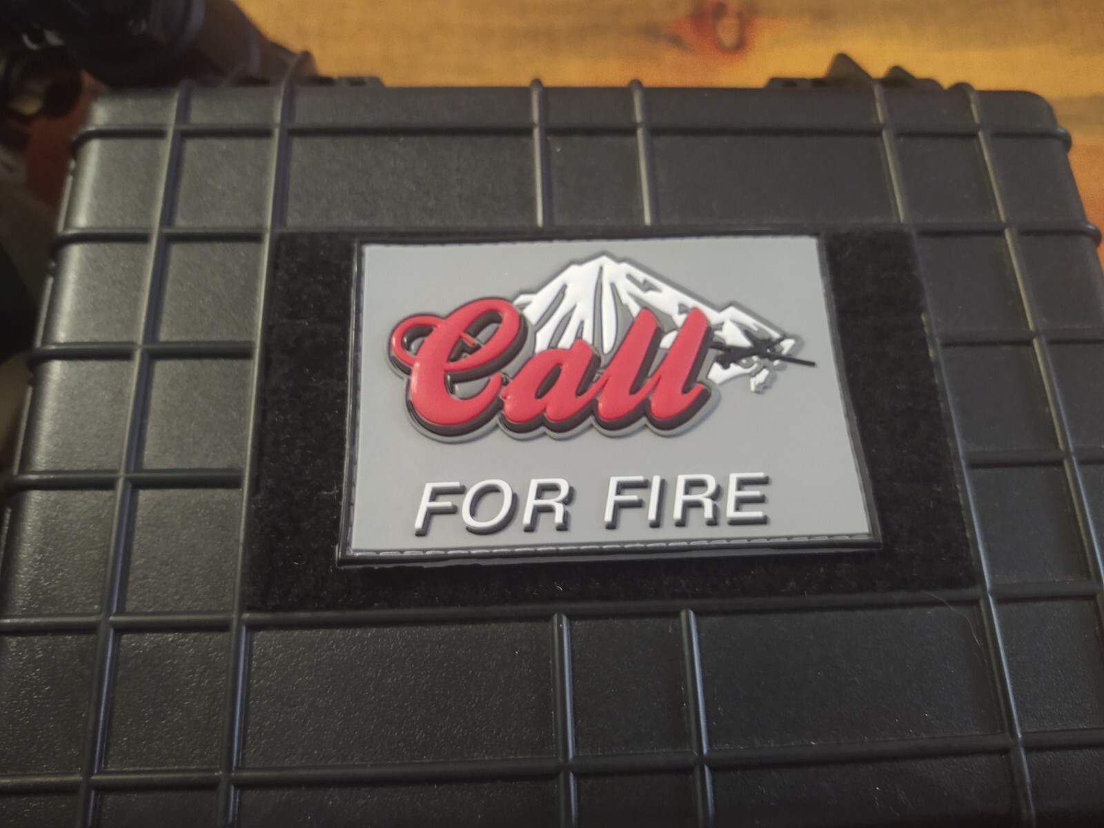 Call For Fire PVC Morale Patch Like FOG SupDef Bald Bros Wasteland